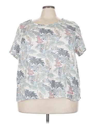 Tahari Short Sleeve Blouse (view 1)