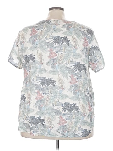 Tahari Short Sleeve Blouse (view 2)