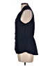 Dna Couture 100% Polyester Blue Sleeveless Blouse Size L - photo 5