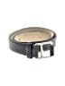 Lacoste 100% Leather Black Leather Belt Size 36 waist - photo 1