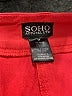 SOHO Apparel Ltd Color Block Red Pink Active Pants Size M - photo 7