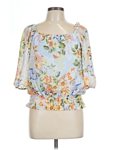 Eclair 3/4 Sleeve Blouse (view 1)