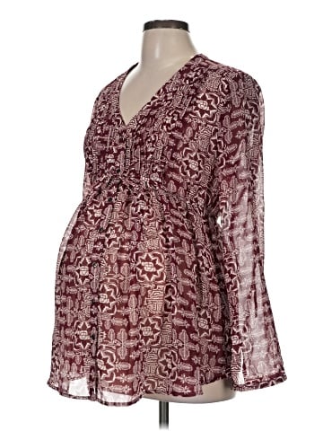 A Pea in the Pod Long Sleeve Blouse (view 1)