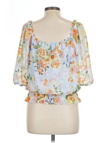 Eclair 3/4 Sleeve Blouse (view 2)