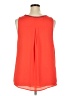 41Hawthorn 100% Polyester Orange Sleeveless Blouse Size 3X - photo 2