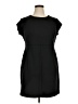 Lands' End Solid Black Casual Dress Size 16 - photo 1