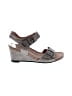Taos 100% Leather Gray Wedges Size EU 38 - photo 1