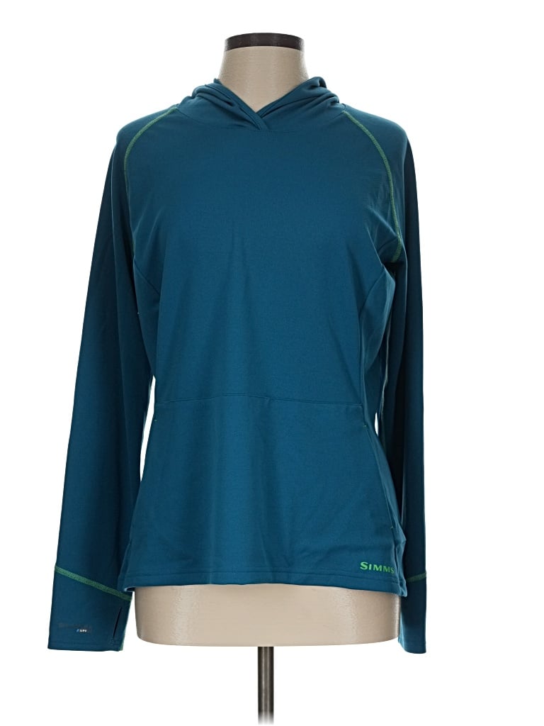 Pre-owned Simms Long Sleeve T-shirt In Teal