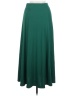 Unbranded Solid Green Formal Skirt Size M - photo 2
