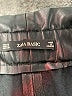 Zara Basic 100% Polyester Metallic Black Shorts Size M - photo 3