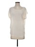 Ali & Kris 100% Polyester Ivory Short Sleeve Blouse Size S - photo 1