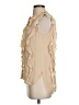 BCBGMAXAZRIA Ivory Sleeveless Blouse Size XXS - photo 5
