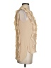 BCBGMAXAZRIA Ivory Sleeveless Blouse Size XXS - photo 4