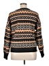 Volcom Print Brown Pullover Sweater Size XL - photo 2