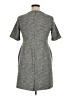 Lands' End Tweed Gray Casual Dress Size 16 (petite) - photo 2