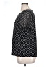 CeCe Polka Dots Black Short Sleeve Blouse Size XL - photo 5