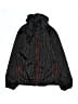 Old Navy 100% Polyurethane Stripes Black Windbreaker Size L (kids) - photo 1