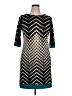 Studio One Chevron-herringbone Black Cocktail Dress Size 14 (petite) - photo 1