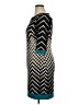 Studio One Chevron-herringbone Black Cocktail Dress Size 14 (petite) - photo 5