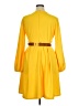 Assorted Brands Solid Yellow Casual Dress Size XL - photo 2