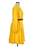Assorted Brands Solid Yellow Casual Dress Size XL - photo 4