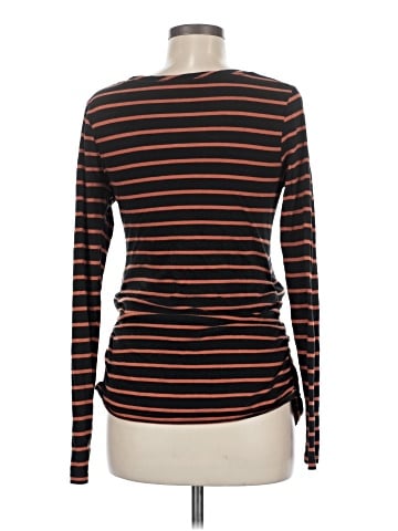 Isabel Maternity Long Sleeve Henley (view 2)