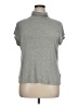 CAbi Gray Short Sleeve Turtleneck Size XL - photo 1