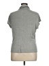 CAbi Gray Short Sleeve Turtleneck Size XL - photo 2