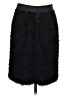 J. McLaughlin 100% Polyester Tweed Black Formal Skirt Size 0 - photo 2