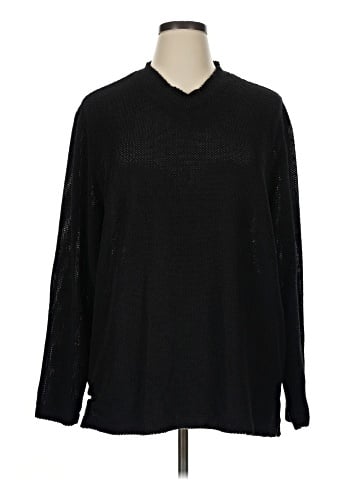 Attitudes by Renee Long Sleeve Top (view 1)