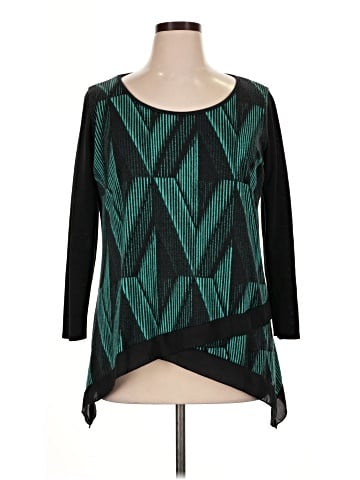Notations 3/4 Sleeve Top (view 1)