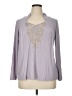 Simonton Says Gray Long Sleeve Polo Size 1X - photo 1