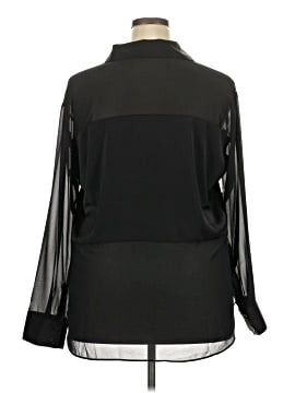 New York & Company Long Sleeve Blouse (view 2)