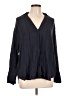 Vince. Black Long Sleeve Blouse Size L - photo 1