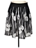 Worthington Graphic Black Casual Skirt Size 14 - photo 1