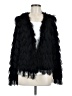Chelsea28 100% Polyester Black Cardigan Size M - photo 1
