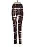 Champion Plaid Burgundy Leggings Size L - photo 1