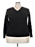 Faded Glory Black Pullover Sweater Size 20 - photo 1