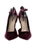 Just Fab Burgundy Heels Size 11 - photo 2