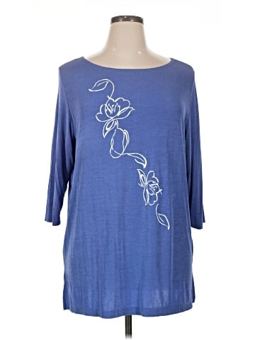 Carolyn Strauss 3/4 Sleeve Top (view 1)