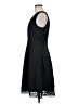 Donna Ricco Solid Black Cocktail Dress Size 12 - photo 5