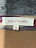Solitaire 100% Polyester Tan Cardigan Size M - photo 6