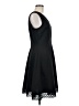 Donna Ricco Solid Black Cocktail Dress Size 12 - photo 4