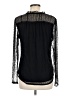 Loveappella Black Long Sleeve Blouse Size M - photo 2