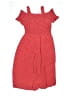 Iz Byer Polka Dots Red Romper Size 12 - photo 1