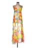 Maaji 100% Polyester Tropical Graphic Floral Orange Kimono Size L - photo 1