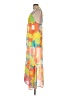 Maaji 100% Polyester Tropical Graphic Floral Orange Kimono Size L - photo 5
