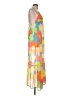 Maaji 100% Polyester Tropical Graphic Floral Orange Kimono Size L - photo 4