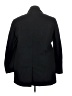 London Fog Black Wool Coat Size XXL (estimated) - photo 2