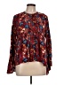 Umgee Burgundy Long Sleeve Blouse Size L - photo 1